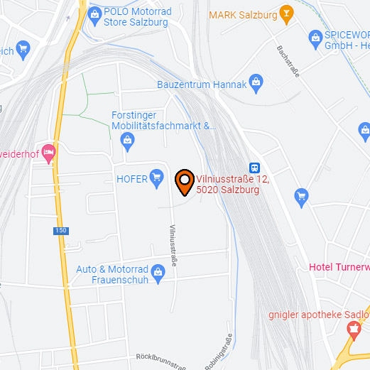 Karte Standort Salzburg